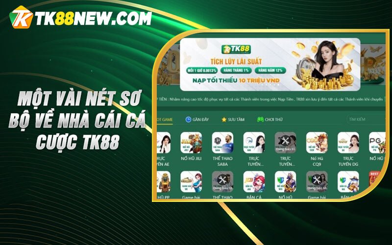 Bảo Mật Tk88 - Nhà Cái Bảo Mật Thông Tin Tuyệt Đối Tk88new 3 Một vài nét sơ bộ về nhà cái cá cược TK88