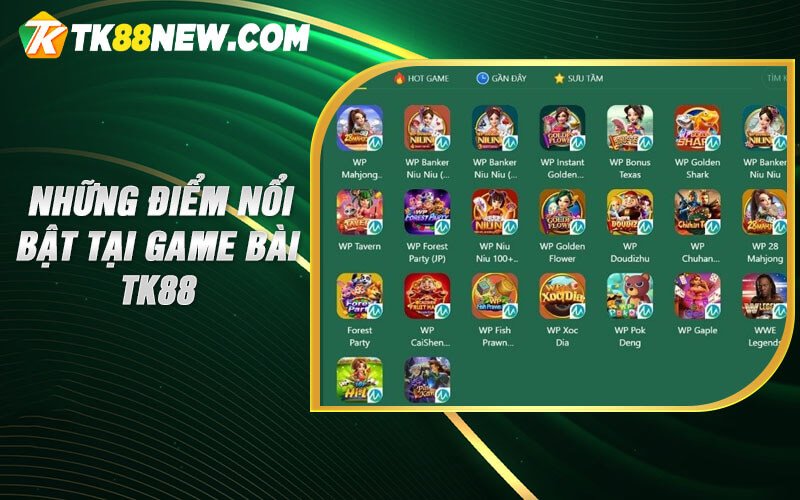 Game Bài Tk88 - Sảnh Đổi Thưởng Xanh Chín Cực Hot 2023 6 Những điểm nổi bật tại game bài TK88