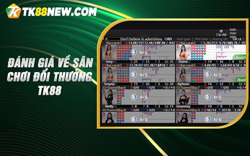 Tk88 Casino - Link vào cá cược trực tuyến tại nhà cái 6 Đánh giá về sân chơi đổi thưởng TK88 casino